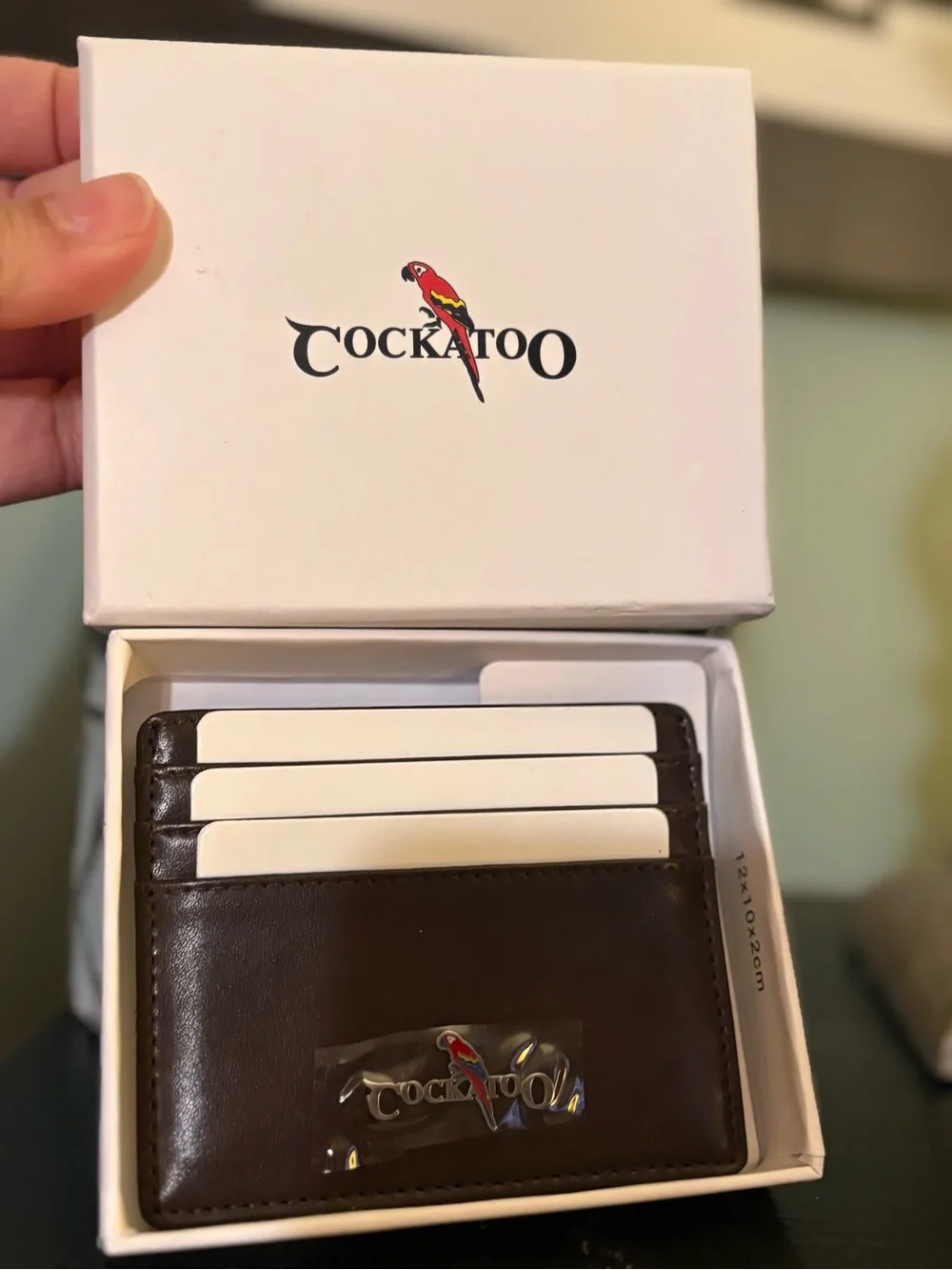 cockatoo brown leather